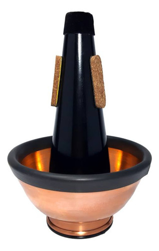 Surdina Trompete Cup Mute Soundscape Alumínio Cobre Torelli