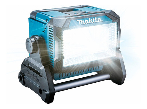 Refletor De Iluminacao Led Bateria 18v 40v Makita Ml009g Cor da carcaça Azul-turquesa