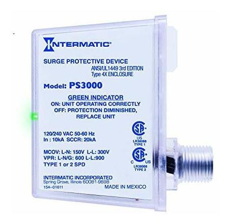 Intermatic Ps3000 - Dispositivo De Proteccion Contra Sobrete