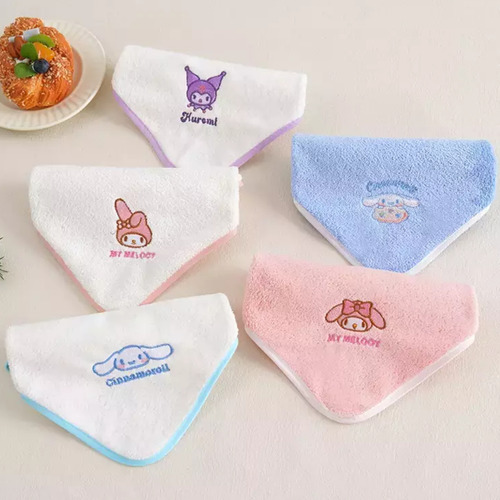 Toalla De Mano Sanrio (personaje Al Azar) Blanco Sanrio