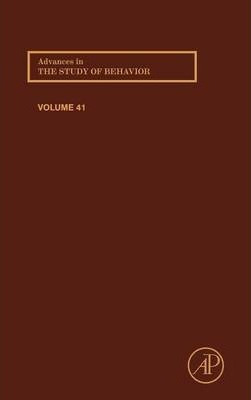 Libro Advances In The Study Of Behavior: Volume 41 - John...