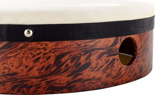 Aro Tar Mizhars Meinl Fd12td Parche De Cuero O Sintético Color Marrón Oscuro