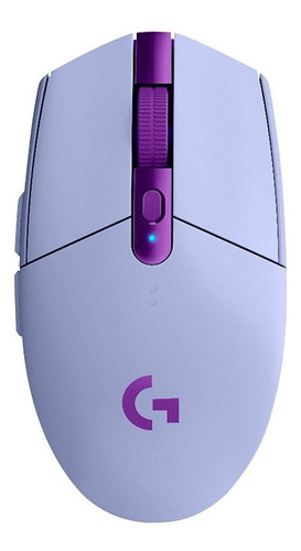 Mouse gamer de juego inalámbrico Logitech G  Serie G Lightspeed G305 lila