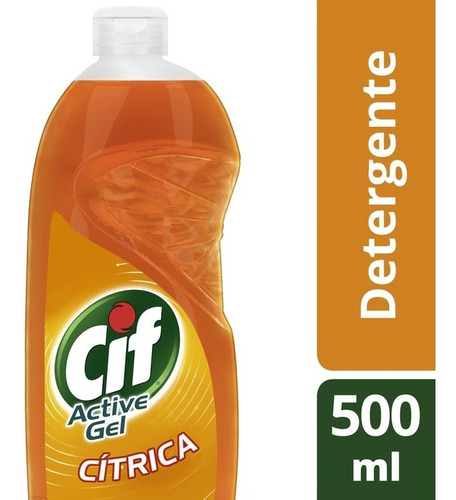 Cif Active Gel Ultra Pod.deseng. Citrica Pote 500 M