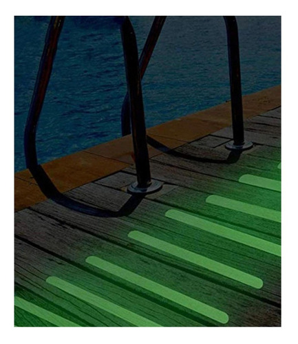 Imagen 6 de 6 de Pegatinas Para La Tina Antideslizantes Fluorescente Pack 4