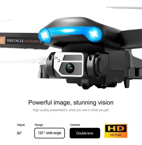 Drone Quadcopter 4k Hd Wifi Fpv 1080p Cámara Con Luces Led