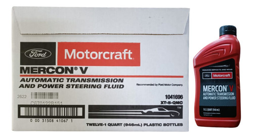 Aceite Caja Automática Atf Mercon V Motorcraft 12 X 946 Ml