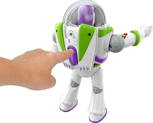 Mattel Disney Toy Story Buzz Lightyear 25cm 30 Frases Ingles