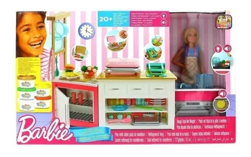Barbie sale con plastilina