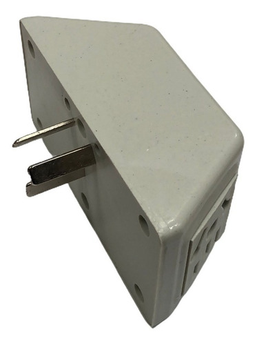Imagen 2 de 3 de Triple Multinorma Adaptador 3 Salidas Multi Toma Ind. Arg.