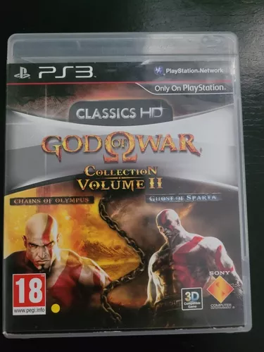 GOD OF WAR COLLECTIONS JOGO PS3 MIDIA FISICA - Escorrega o Preço