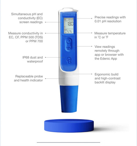 Bluelab Onepen Medidor De Calidad Ph
