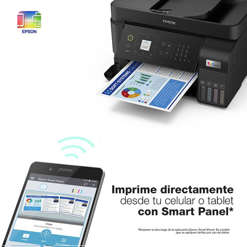 Impresora Multifunción A Color Epson Ecotank L5590 Con Wifi