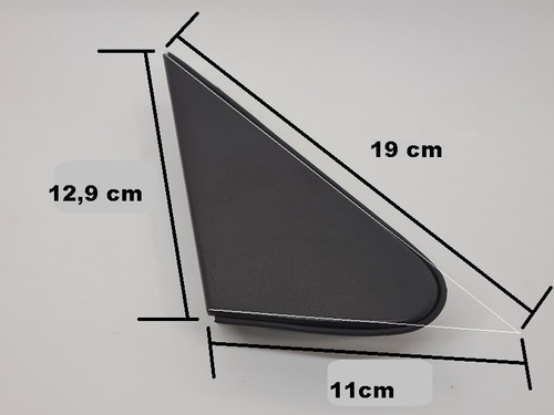 Acabamento Retrovisor + Churrasqueira Direito Rav4 2006-2012