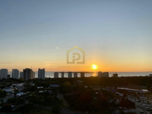 Imagen 10 de 12 de Apartamento Con Vista Al Mar En Piso Alto En Place Lafayette, Punta Del Este
