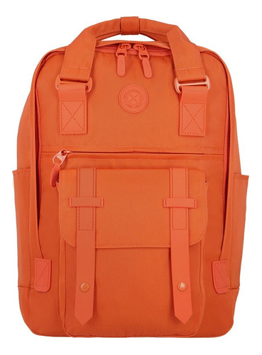 Mochila Para Laptop 15.6'' Xtrem Portland 341 Mujer 30 L Color Naranja Diseño de la tela Liso