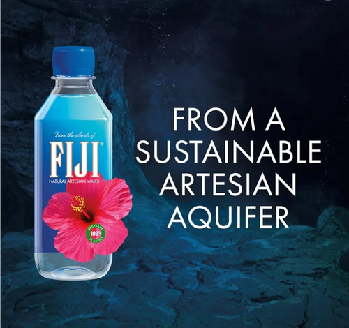 Agua Natural Fiji 330 Ml 12 Botellas