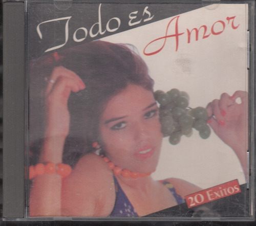 Todo Es Amor. 20 Exitos Varios. Cd Original Usado Qqa. Be.