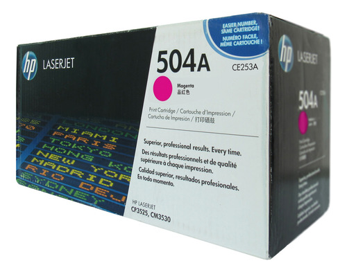 Toner Hp 504a CE253A Magenta