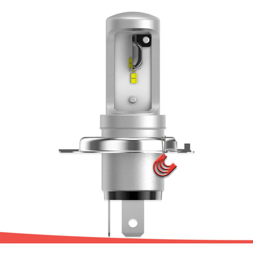 Imagem 3 de 6 de Lâmpada Led Ultinon Philips Moto Hs1 / H4 12v 6000k