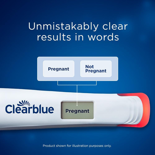 Prueba De Embarazo Digital Temprana Clearblue, Prueba De Emb