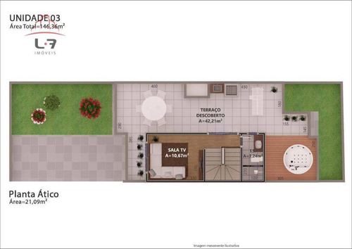Imagem 16 de 29 de Casa Com 3 Dormitórios À Venda, 146 M² Por R$ 1.175.000,00 - Água Verde - Curitiba/pr - Ca0168