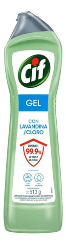 Cif En Gel Lavandina Cloro 99.9% Anti Virus Y Bacteria