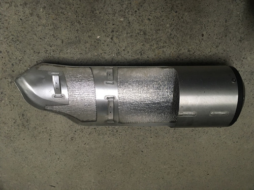 Imagen 3 de 3 de Protector De Tubo De Escape Suzuki Vstrom Dl 1000 Usado !