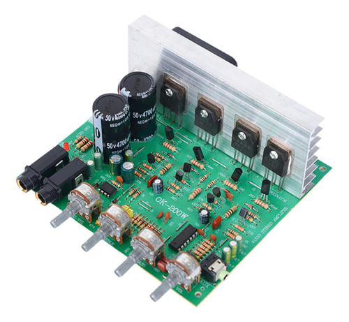 Placa Amplificadora De Audio De 2.0 Canales, Fácil