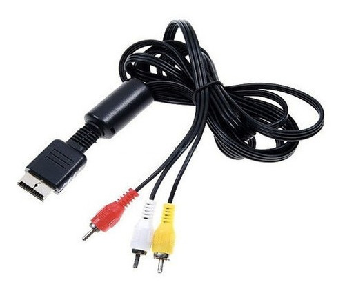 Cable Rca Para Ps1, Ps2 O Ps3 Maxima Calidad