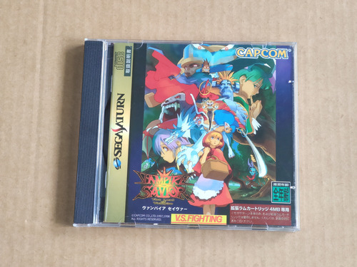 Vampire Savior / Darkstalkers Da Oldschool -- Sega Saturn (Usado)