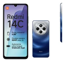 Comprar Celular Redmi 14c 128\u002F4gb Azul Helio G85 Versão Global