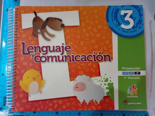 Lenguaje Y Comunicacion 3 Preescolar 1 Periodo Ed Santillana (Usado)