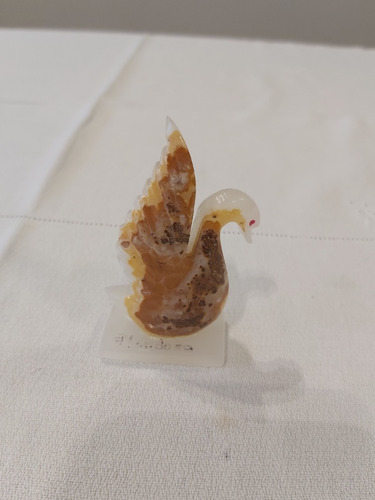 Cisne De Onix En Miniatura