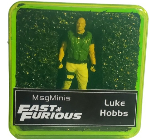 Hot Wheels Velozes Furiosos Luke Hobbs Miniatura 1/64 Hw