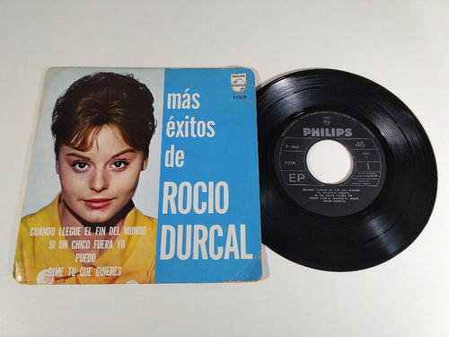 Rocio Durcal Mas Exitos De Ep 7'' Fin Mundo Chico Puedo Dime