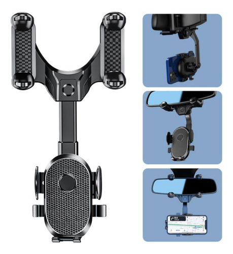 Gpp Soporte Para Teléfono De Coche Clip De Espejo