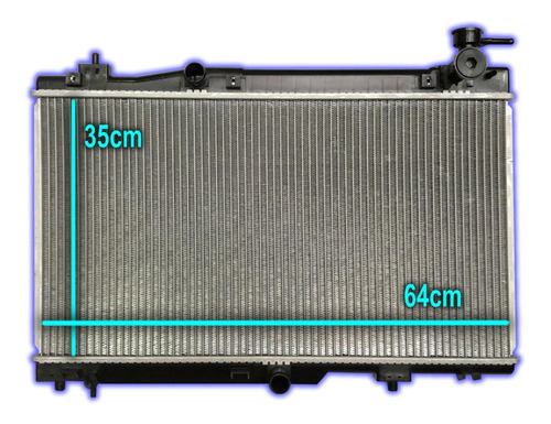 Radiador Chery Face 1.3 16v - Leo