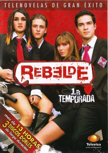 Dvd Rebelde Way Temporada 1 (3 Discos)