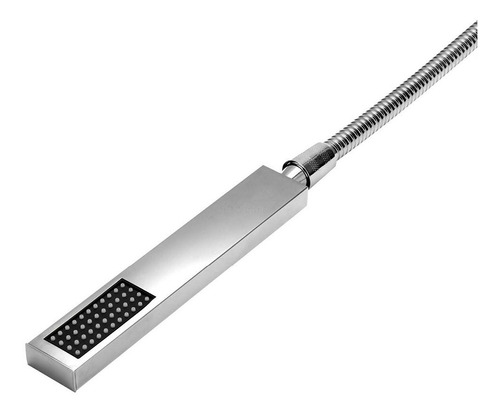 Misturador Monocomando Piso Para Banheira Quadrado Cromado Cor Prateado