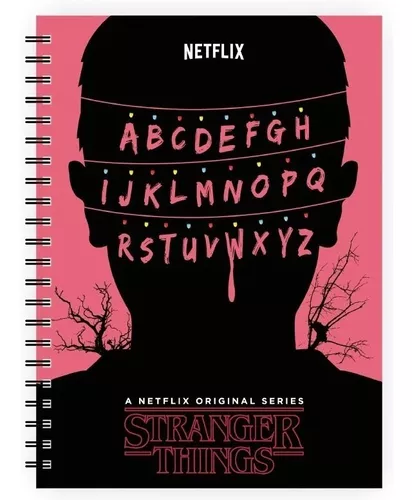 Caderno Personalizado A4 no Tema Netflix