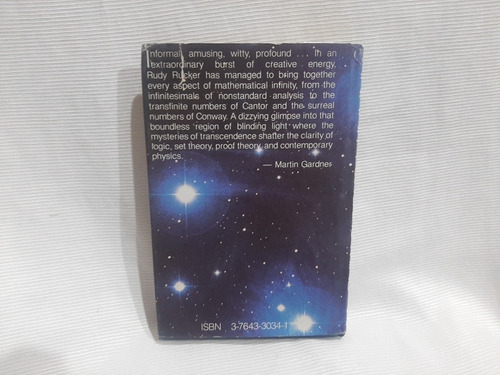 Imagen 2 de 7 de Infinity And The Mind Rudy Rucker Birkhauser