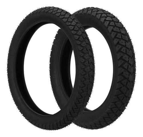 Par Pneu Moto Honda Bros 150/160 Modelo 110/90-17 + 90/90-19