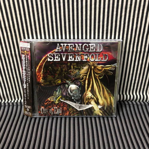 Avenged Sevenfold City Of Evil Cd Japonês Com Obi Estandar (Usado)
