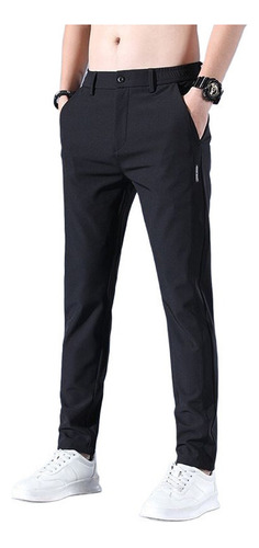 Pantalones De Golf Holgados De Seda Helada Para Hombre