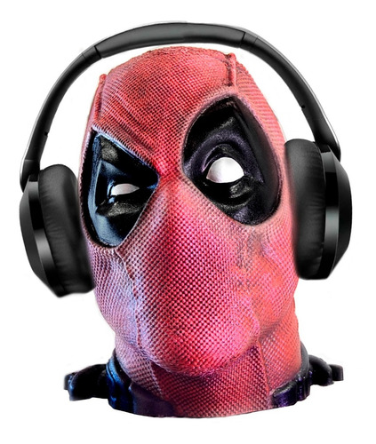 Soporte Para Audífonos Auriculares Deadpool Gamer