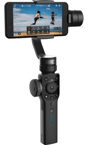 Estabilizador fotográfico Zhiyun Smooth 4 Gimbal para teléfono celular, color negro