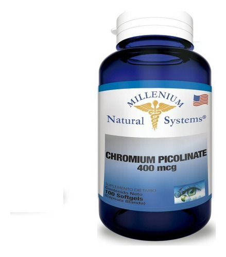 Chromium Picolinate 400 Mcg - Unidad a $415