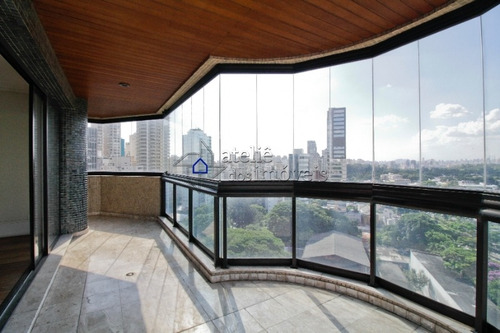 Imagem 6 de 30 de Apartamento À Venda No Bairro Moema, 265 M², 4 Dormitórios, 1 Suíte, 4 Vagas ! - Ap2636at