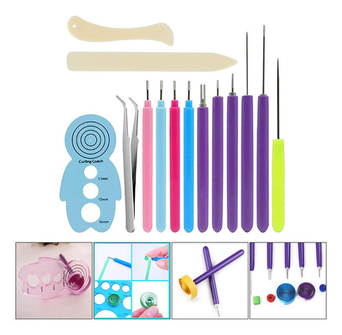 Suministros De Herramientas For Quilling Kits De 14 Piezas